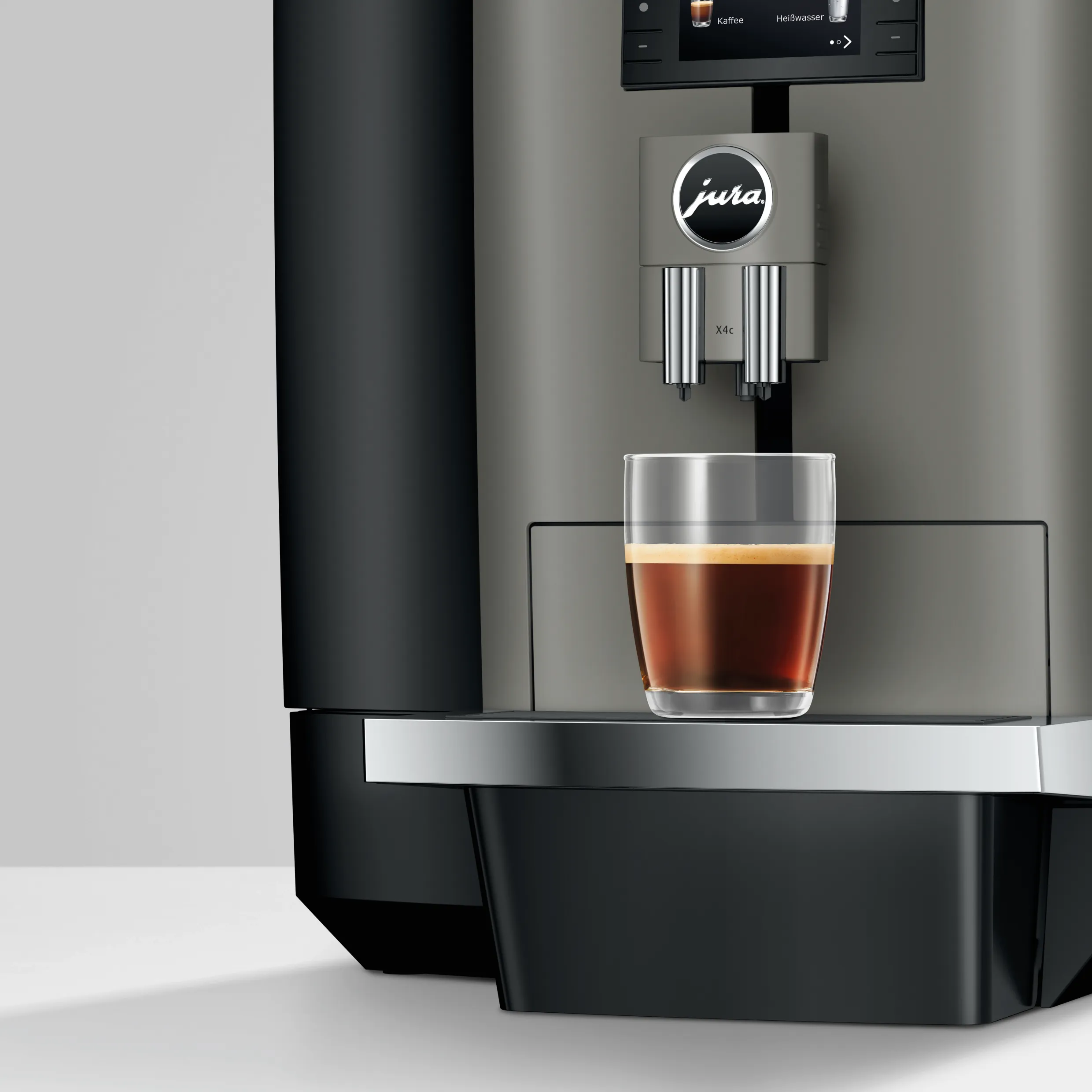 Jura_Kaffeevollautomat 15626 X4c Nahaufnahme einer Kaffeezubereitung