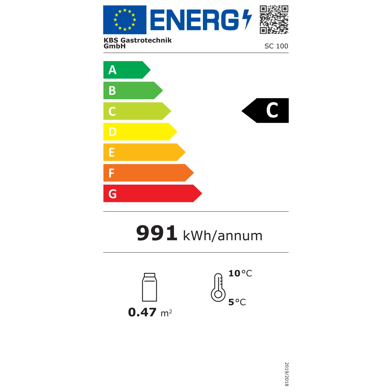 KBS 9160101 Energielabel