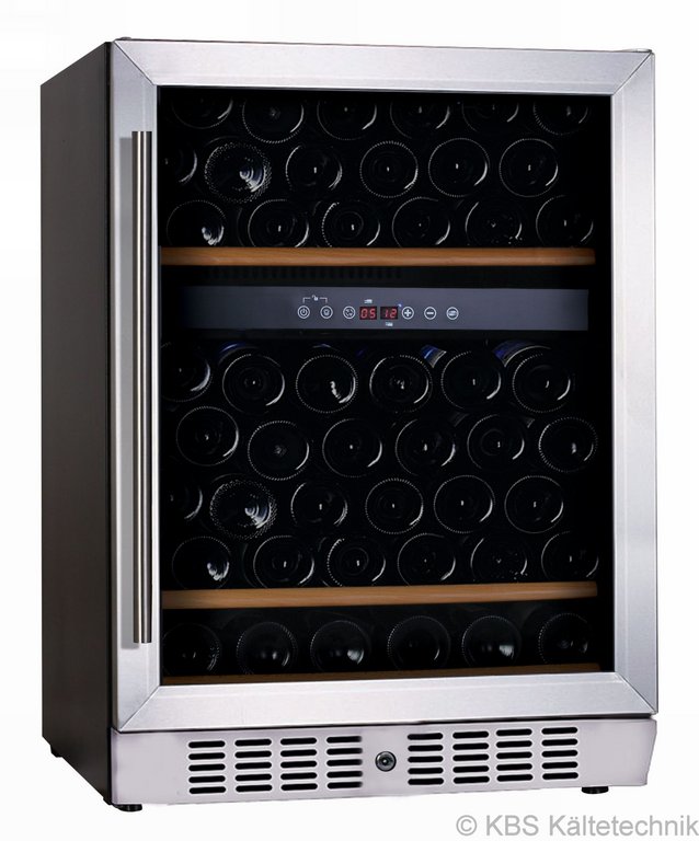 KBS Weinkühlschrank 2 Temperaturzonen Vino 162 unterbaufähig