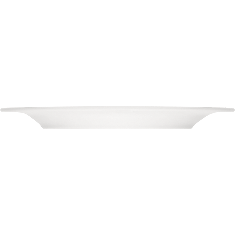 Bauscher 6800016 Teller flach Fahne seitlich, Schale
