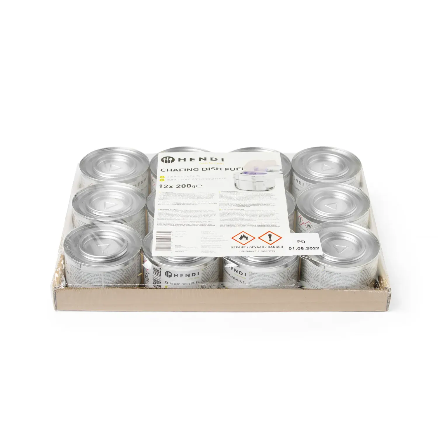 Hendi 194317 Chafing Brennpaste 12er Pack