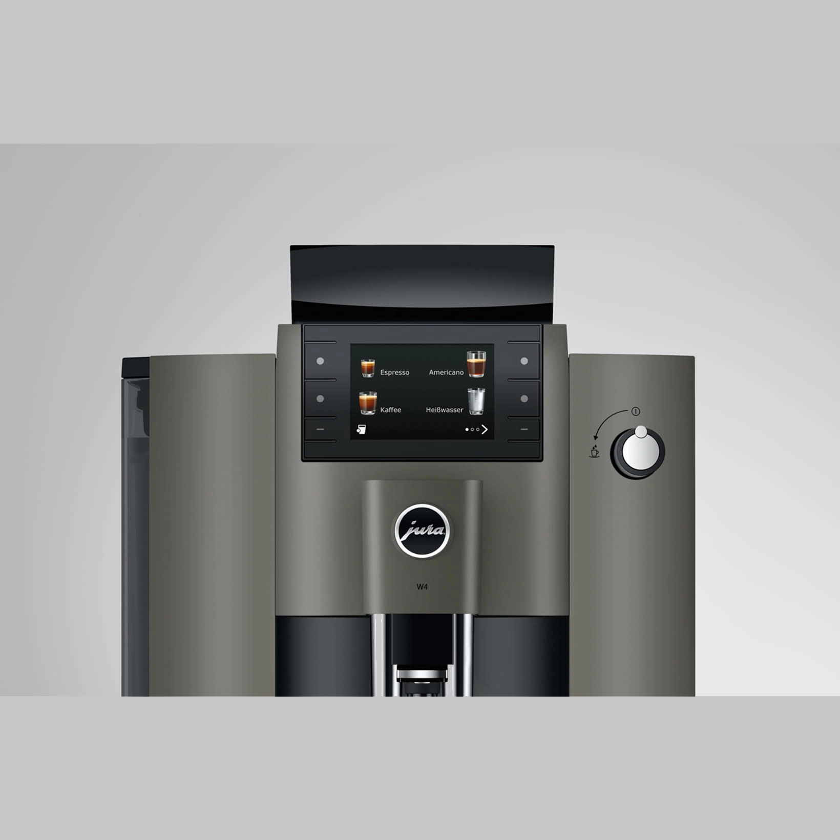 Jura 15542 Kaffeevollautomat W4 Displayansicht