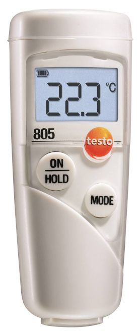 Testo 805 Infrarot-Thermometer mit Schutzhülle