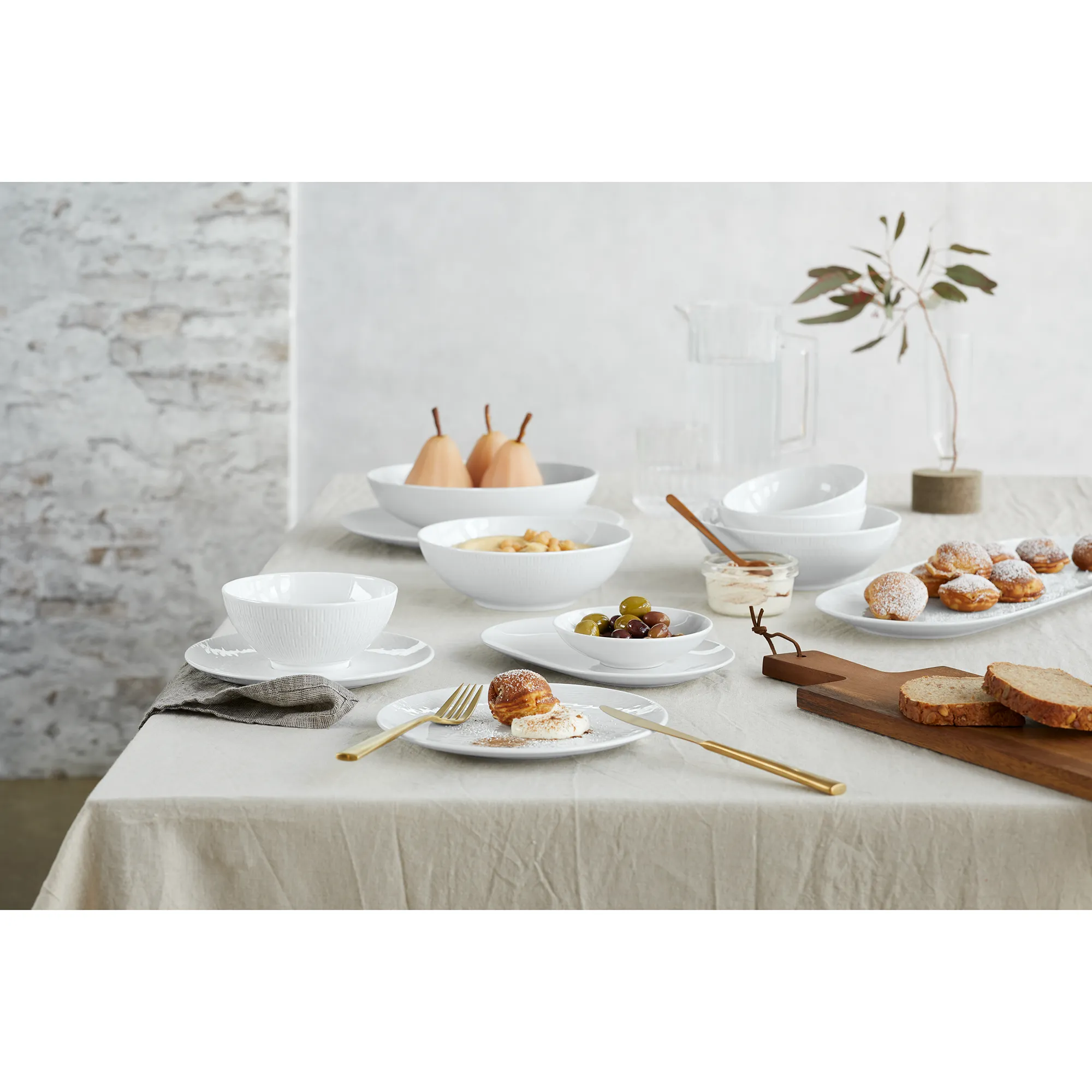 Bauscher Scope Bowl Struktur Weiß