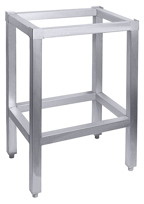 Contacto Edelstahlfuß für Hackblock Polyethylen 40 x 40 x 77 cm