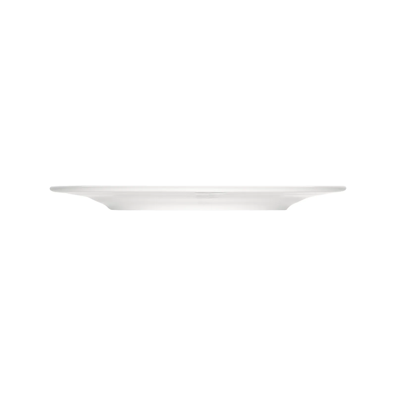 Bauscher Bonn Bistro Teller flach rund Fahne seitlich 6540016