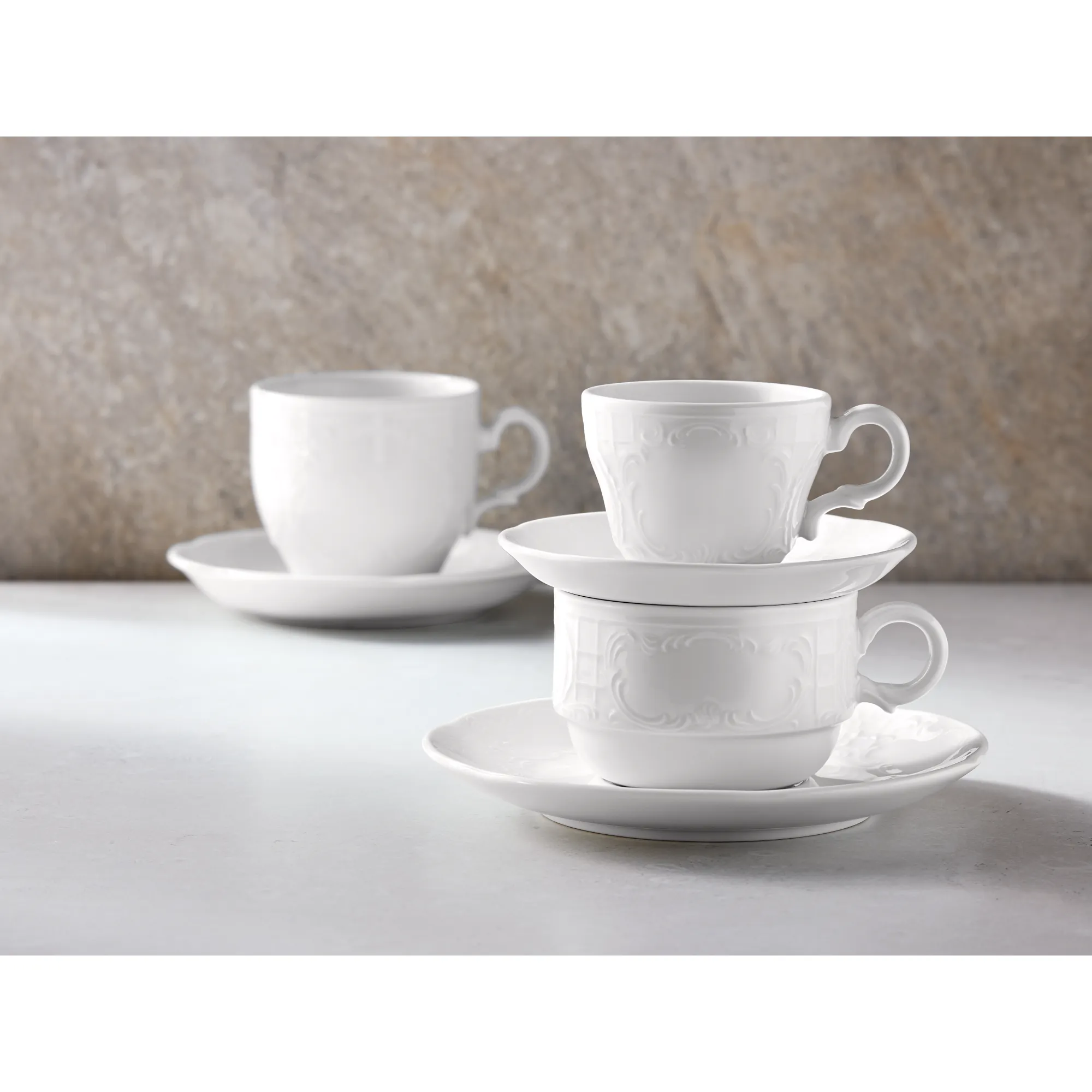 Bauscher Mozart Obertasse Relief