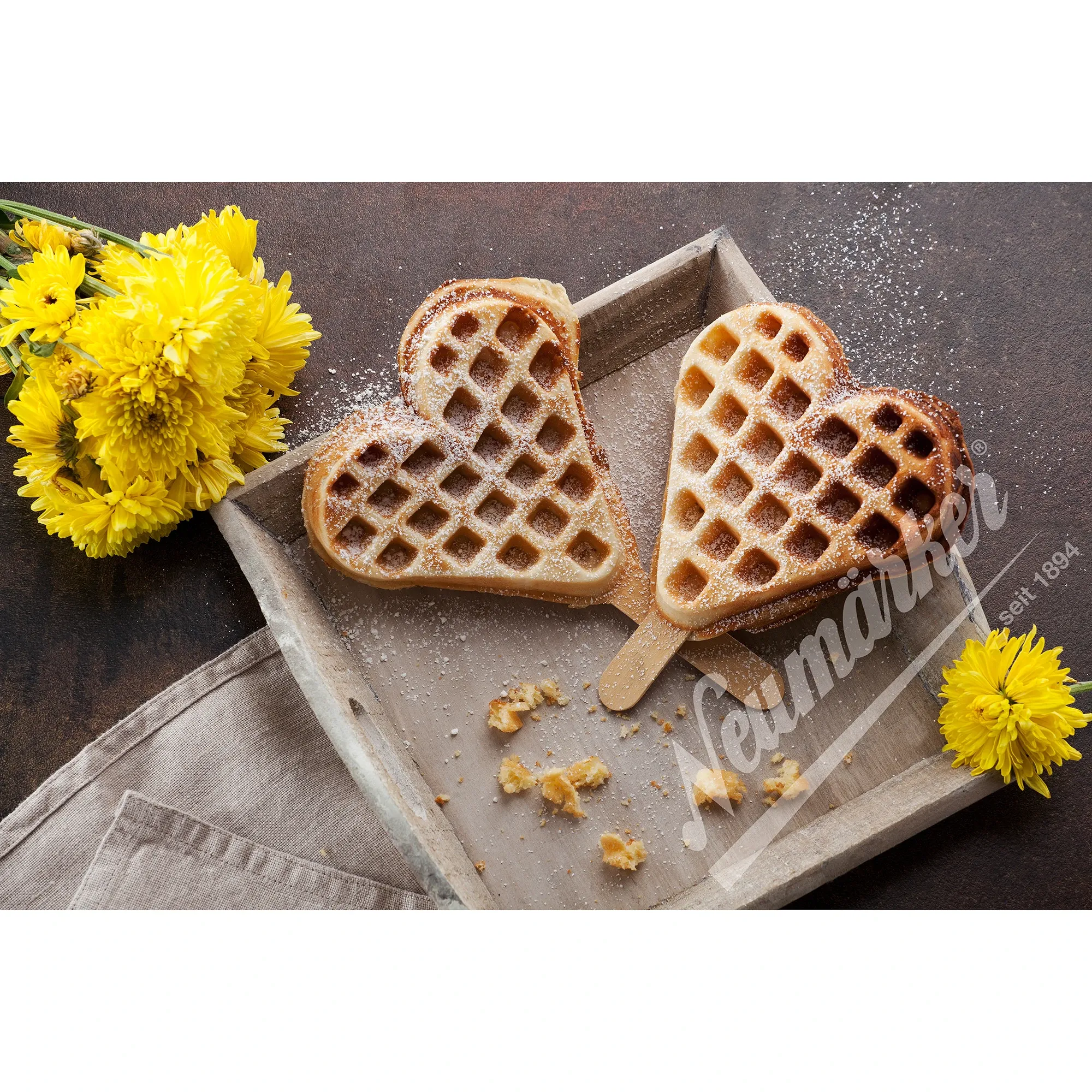 Neumaerker 32-40744-01 Herzwaffel am Stiel Wechselplatte 2