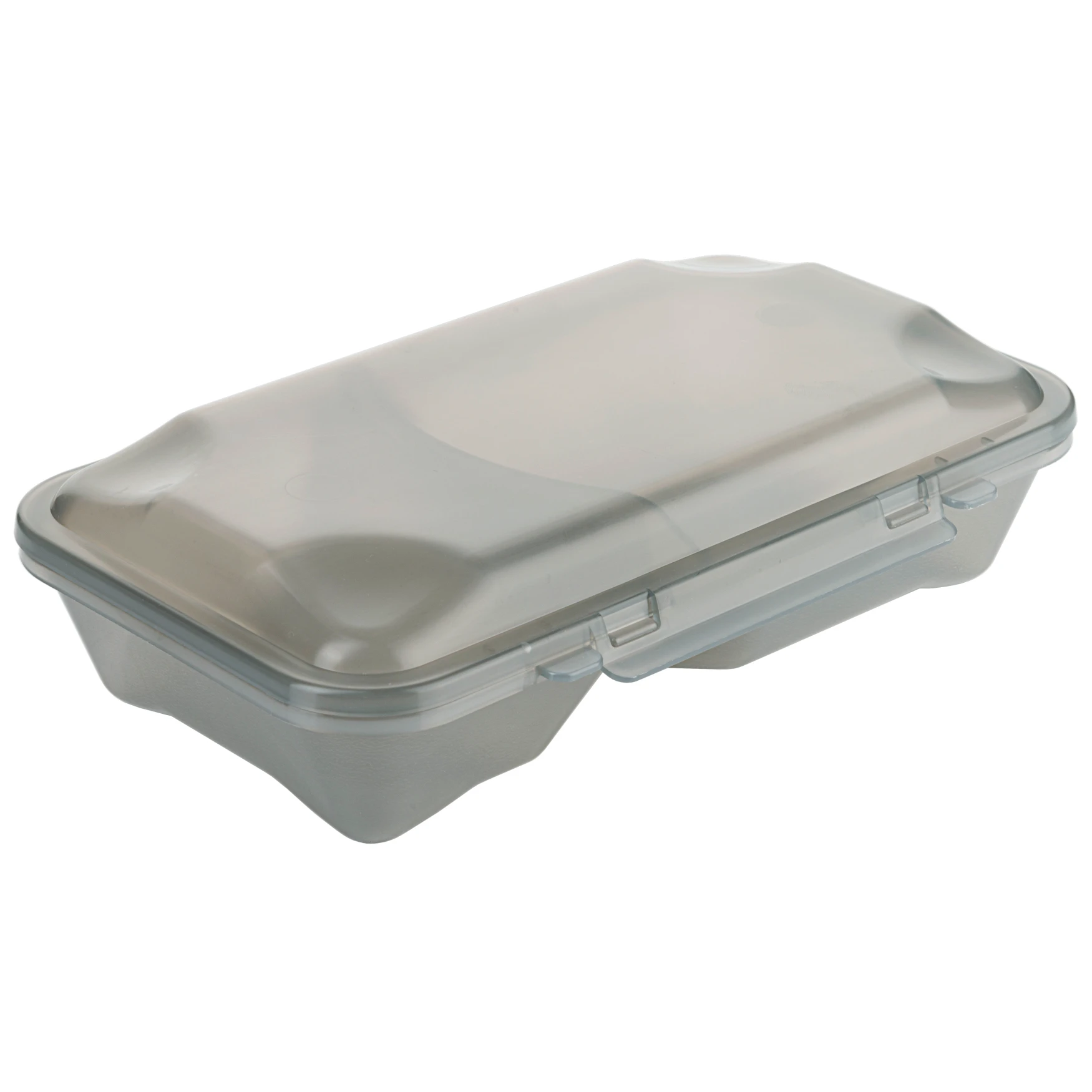 Contacto Menüschale WE TURN GN 1/4 grau zweigeteilt Deckel geschlossen