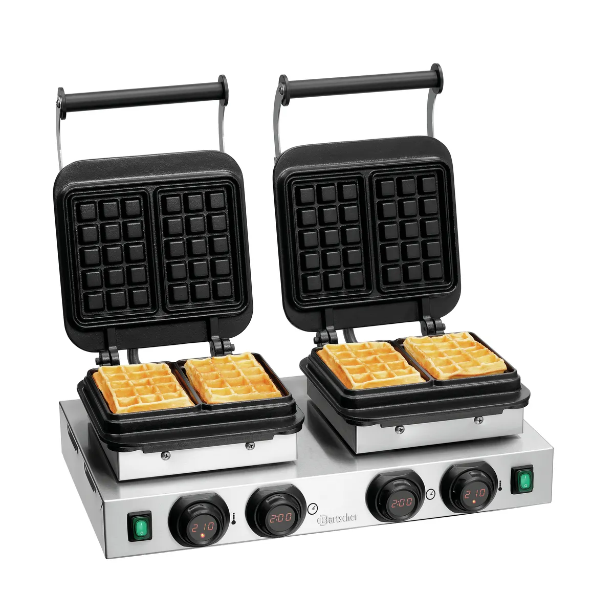 Bartscher 370196 Waffeleisen mit fertigen Waffeln