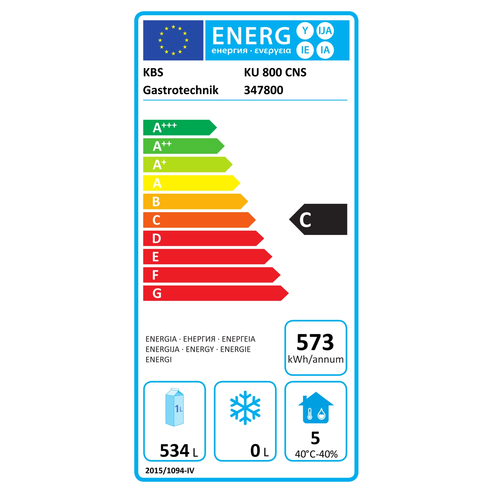 KBS 347800 Energielabel