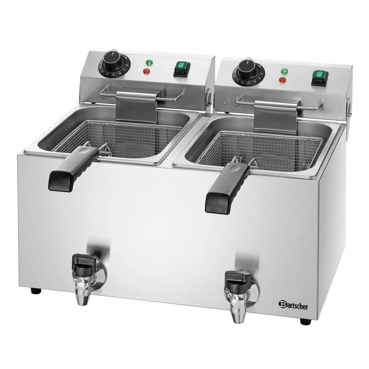 Bartscher A162824E SnackPlus Doppelfritteuse Ansicht 1