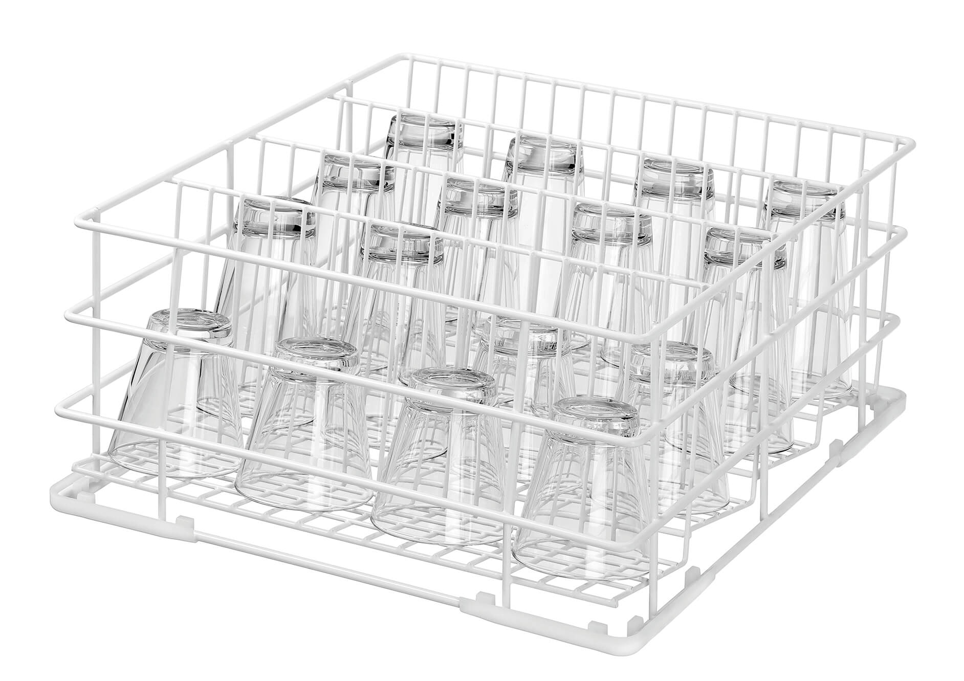 Bartscher Spülkorb Gläser 400x400x185mm