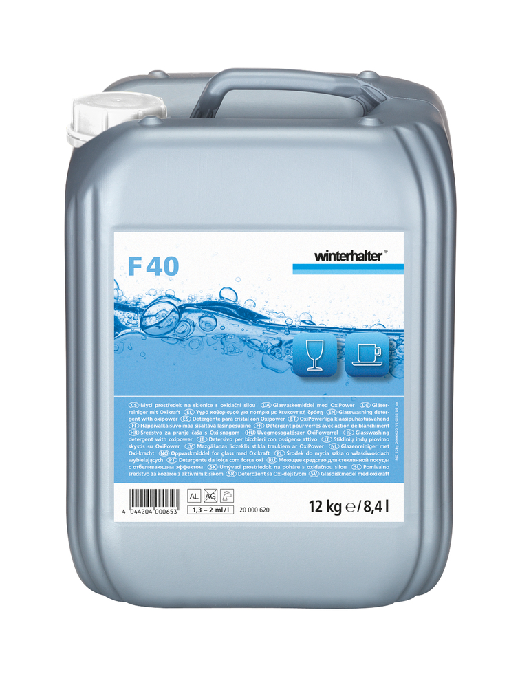 Winterhalter F40 Gläserreiniger mit Oxikraft