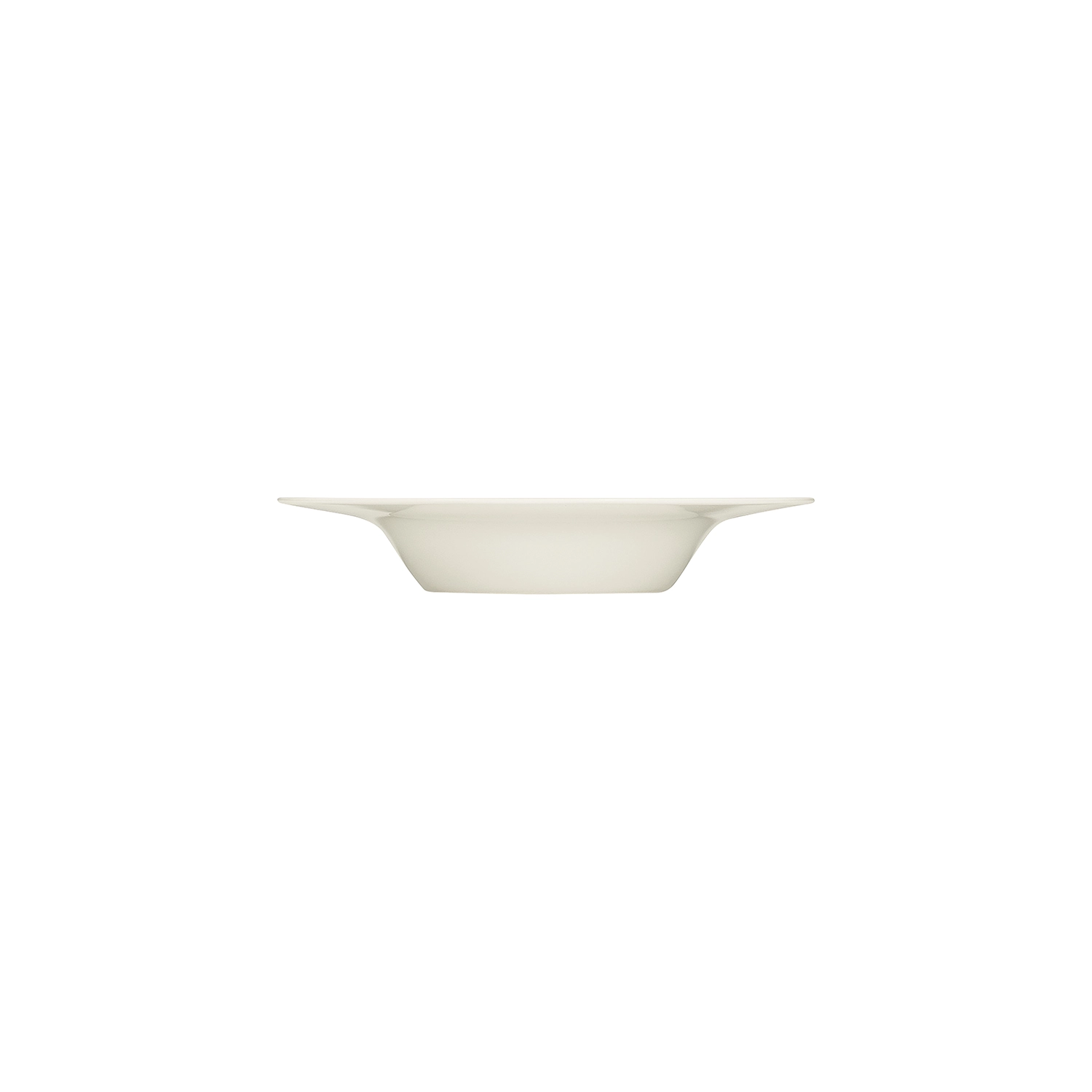 Bauscher Purity Teller tief rund Fahne 669012062 seitlich