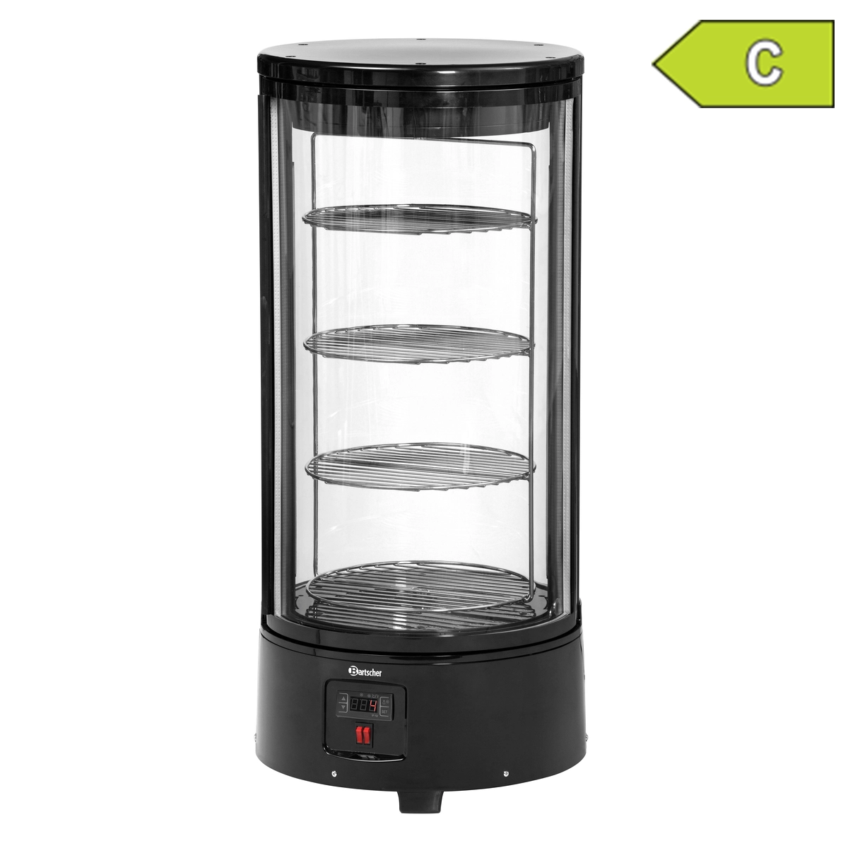 Bartscher 700207G Kuchenvitrine Label