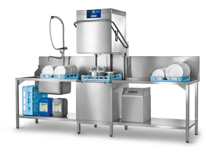 Hobart Geschirrpülmaschine PROFI AMXXR-10B mit Abwasserwärmerückgewinnung