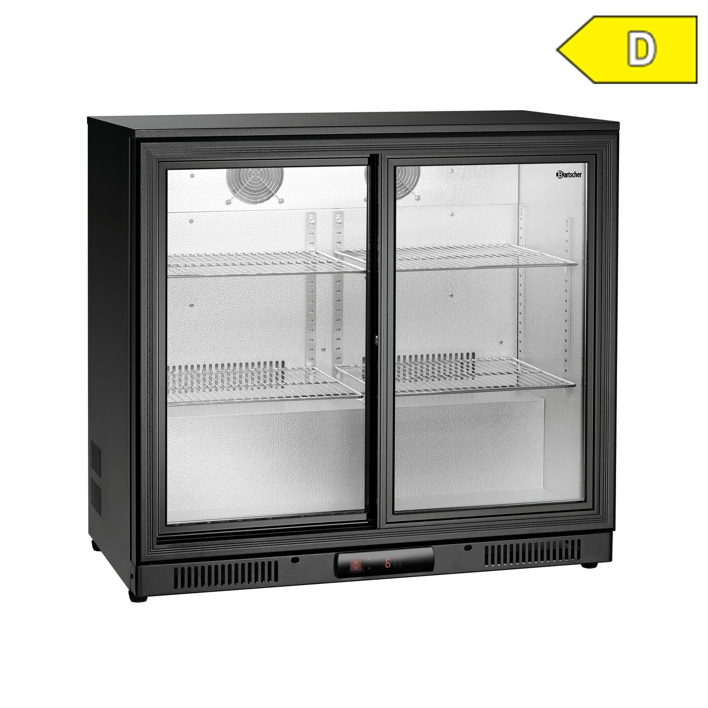Bartscher 700122 Barkuehlschrank Label