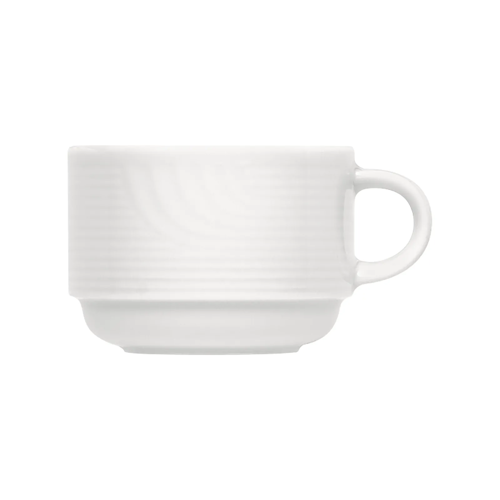 Bauscher Carat Obertasse Relief stapelbar