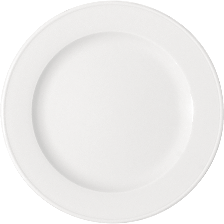 Bauscher 6540016 Teller flach Fahne, Porzellan, Töpferei, Mahlzeit, Teller, Servierplatte