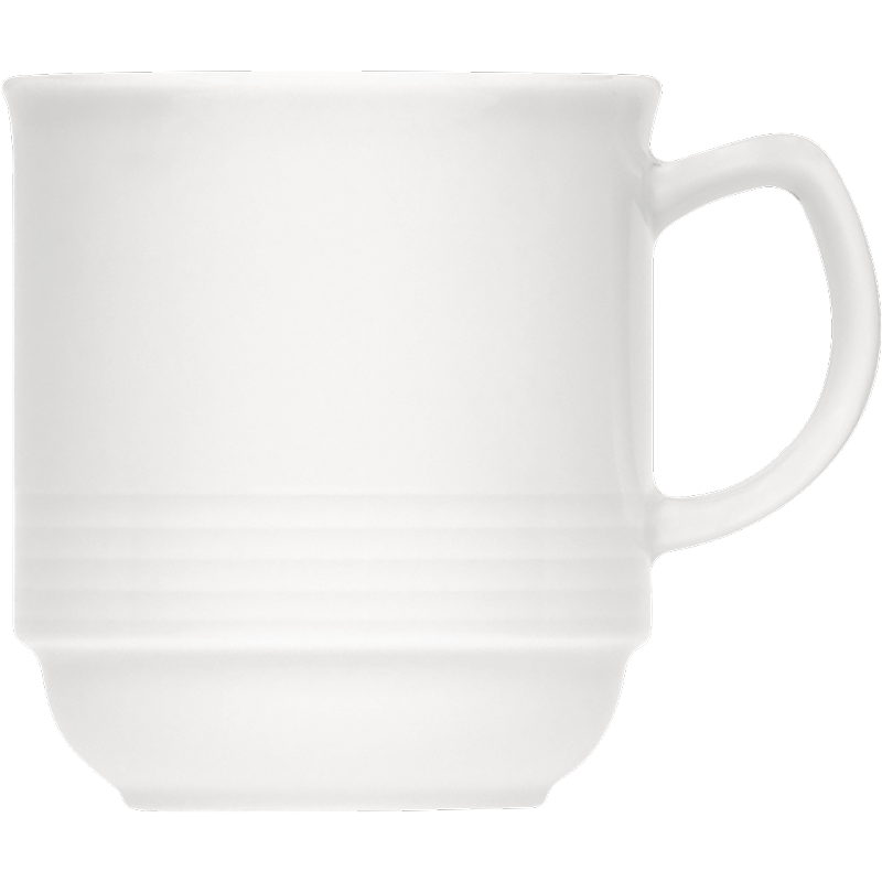 Bauscher Dialog Becher Relief stapelbar 0.26 l