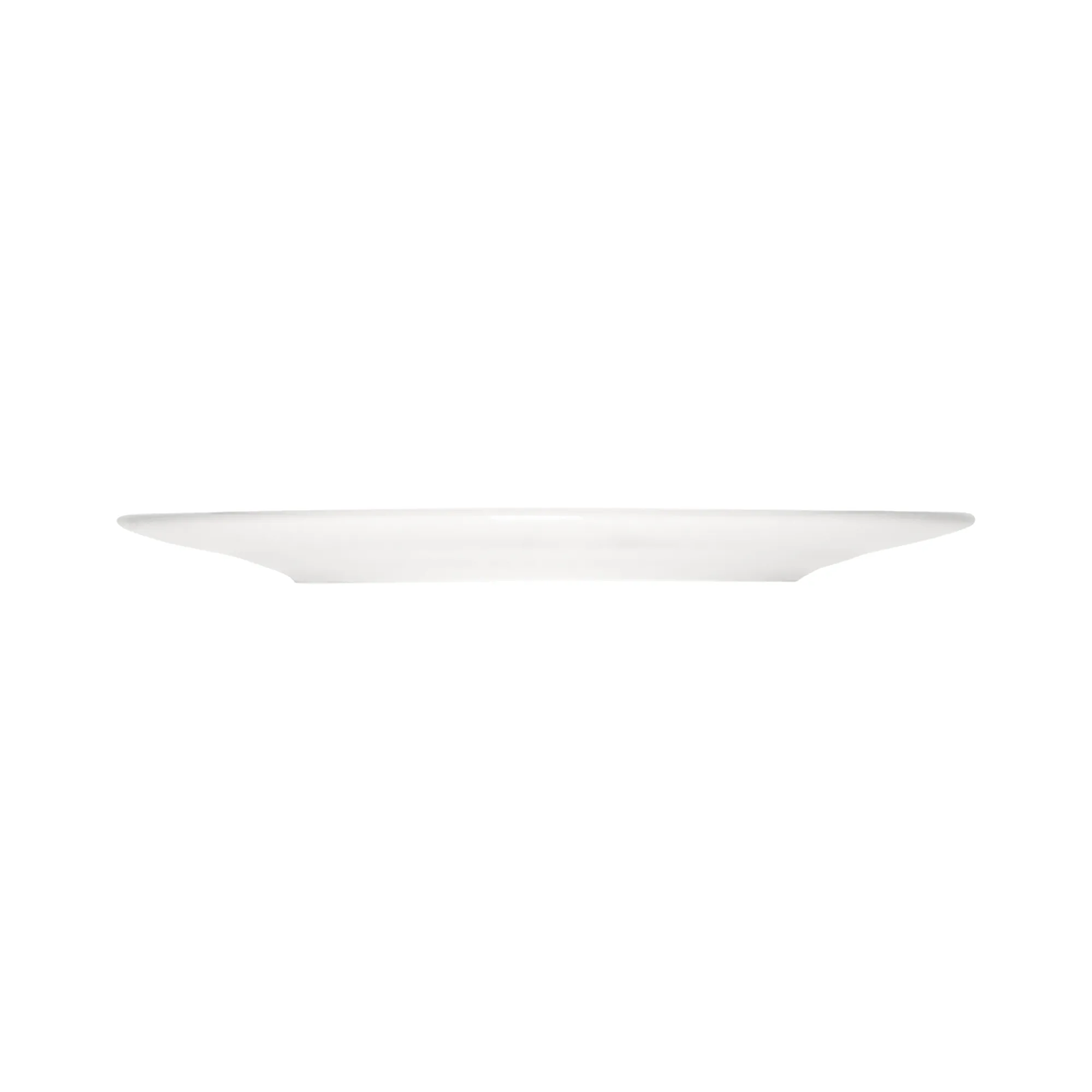 Bauscher Carat Teller flach rund Fahne Relief seitlich 6250016