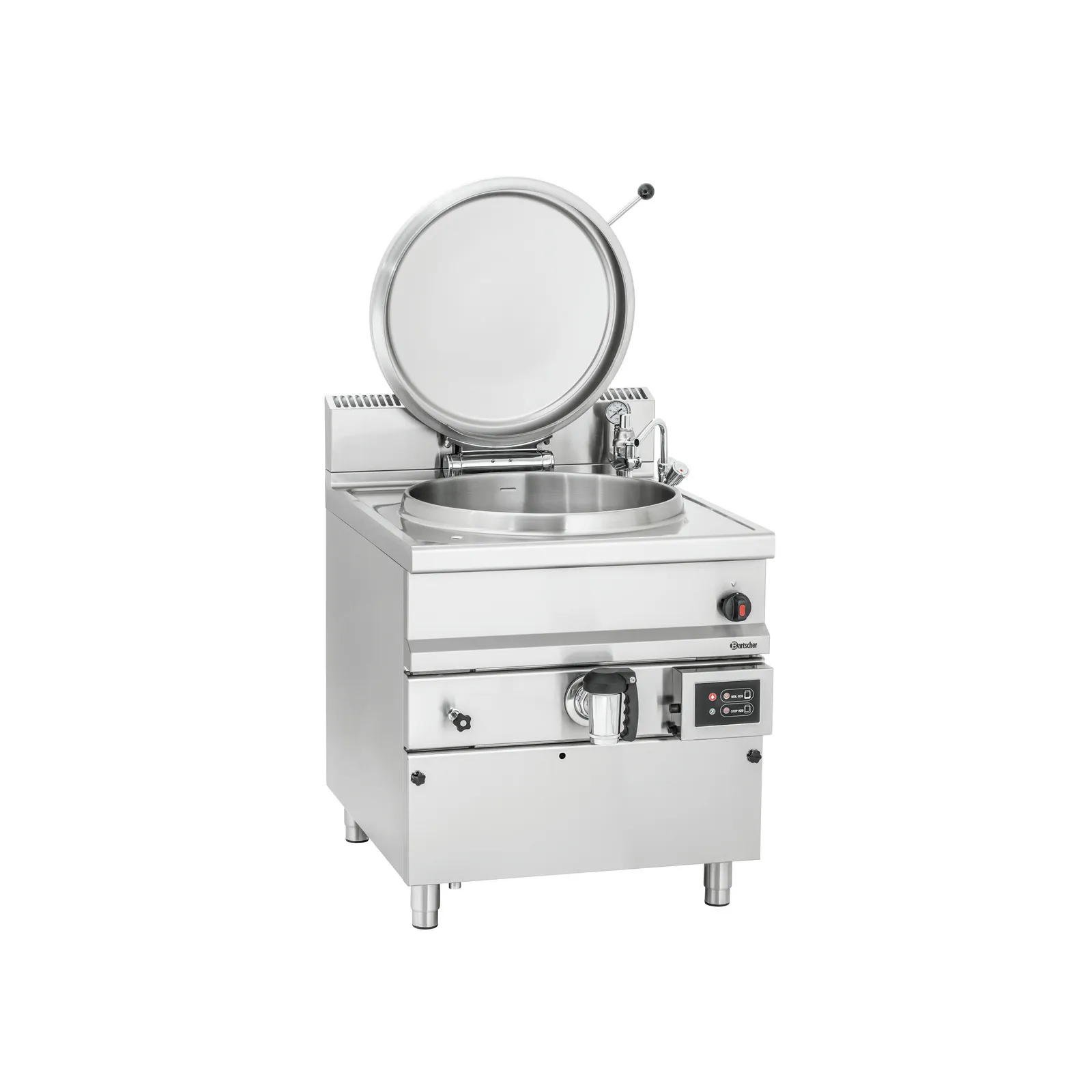 Bartscher 2800031 Kochkessel G150L Ansicht Deckel offen