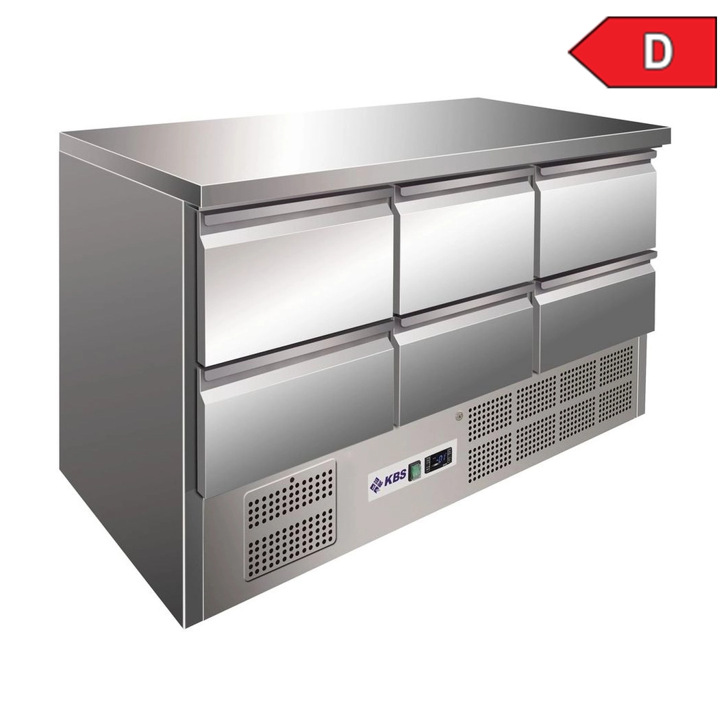 KBS 343060 Kuehltisch ktm-306 Label