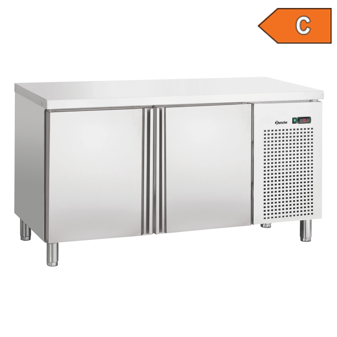 Bartscher 110881 Kuehltisch Label