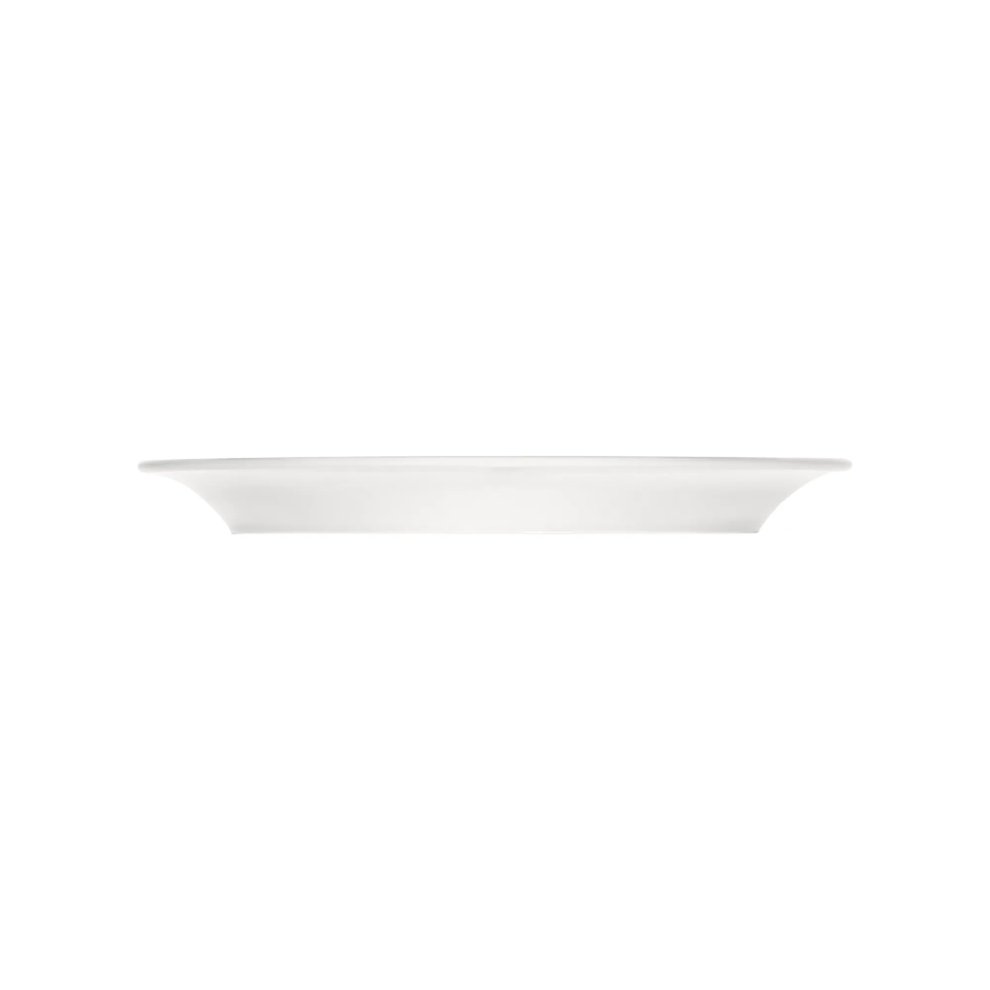 Bauscher Carat Teller flach schmale Fahne Relief