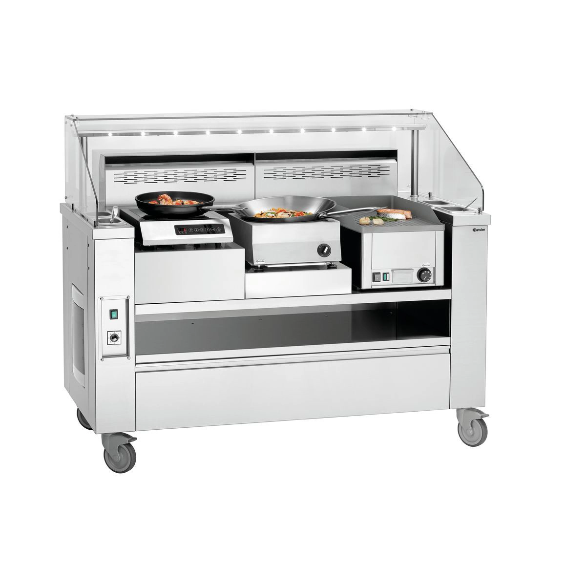 Bartscher 107290 Kochstation 8