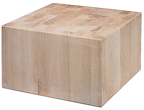 Contacto Hackblock Holz 40 x 40 x 25 cm