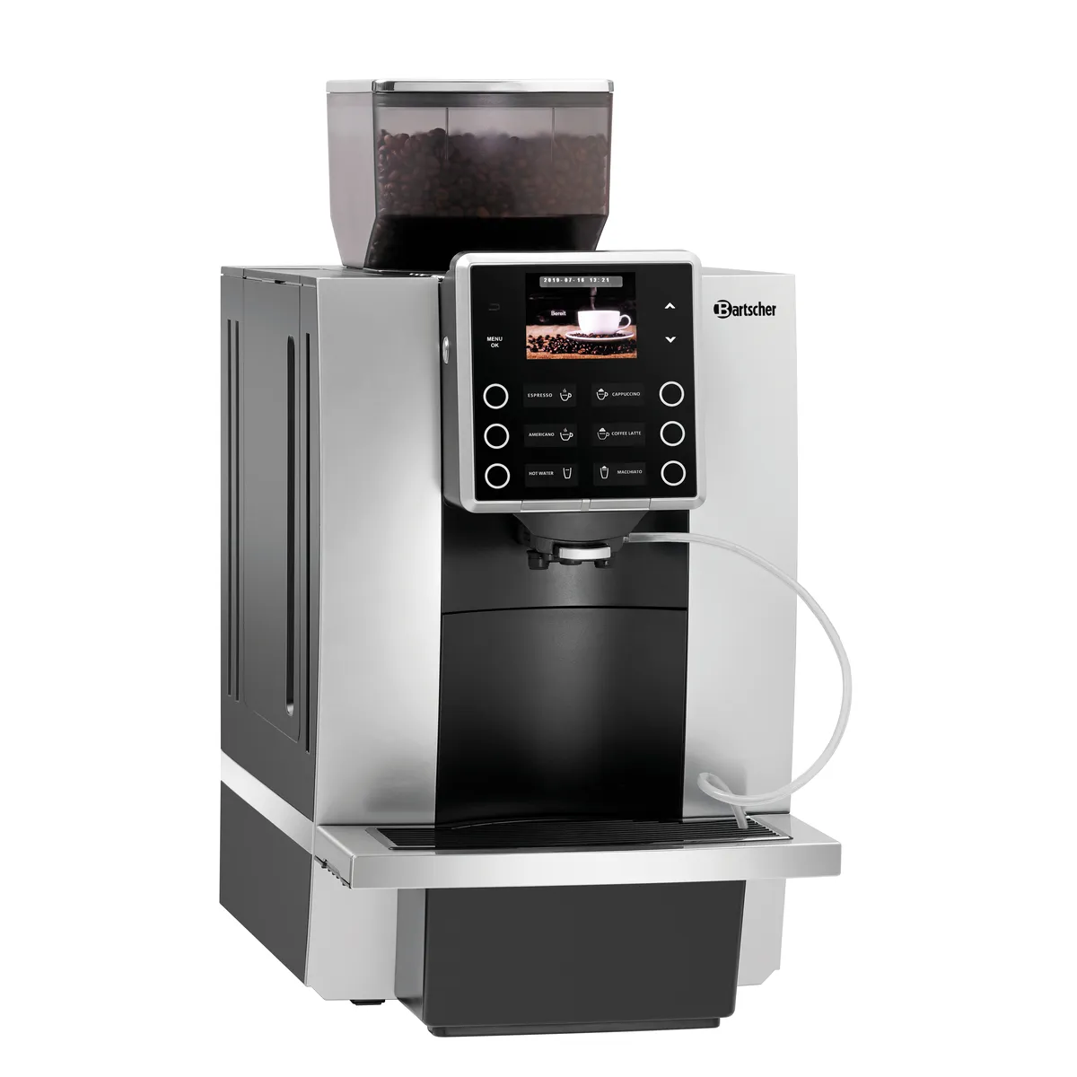 Bartscher 190052 Kaffeevollautomat seitlich