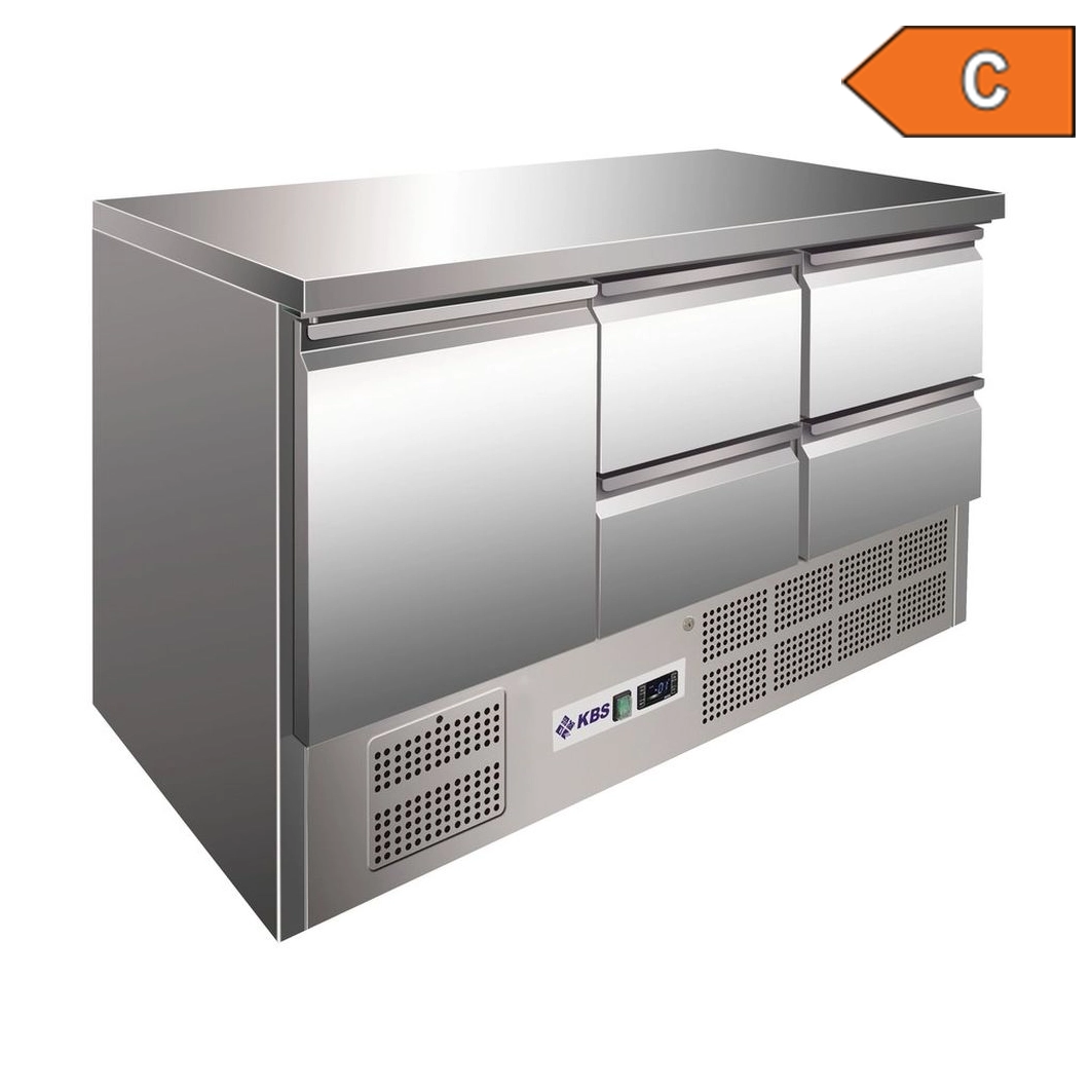 KBS 343040 Kuehltisch ktm-304 Label