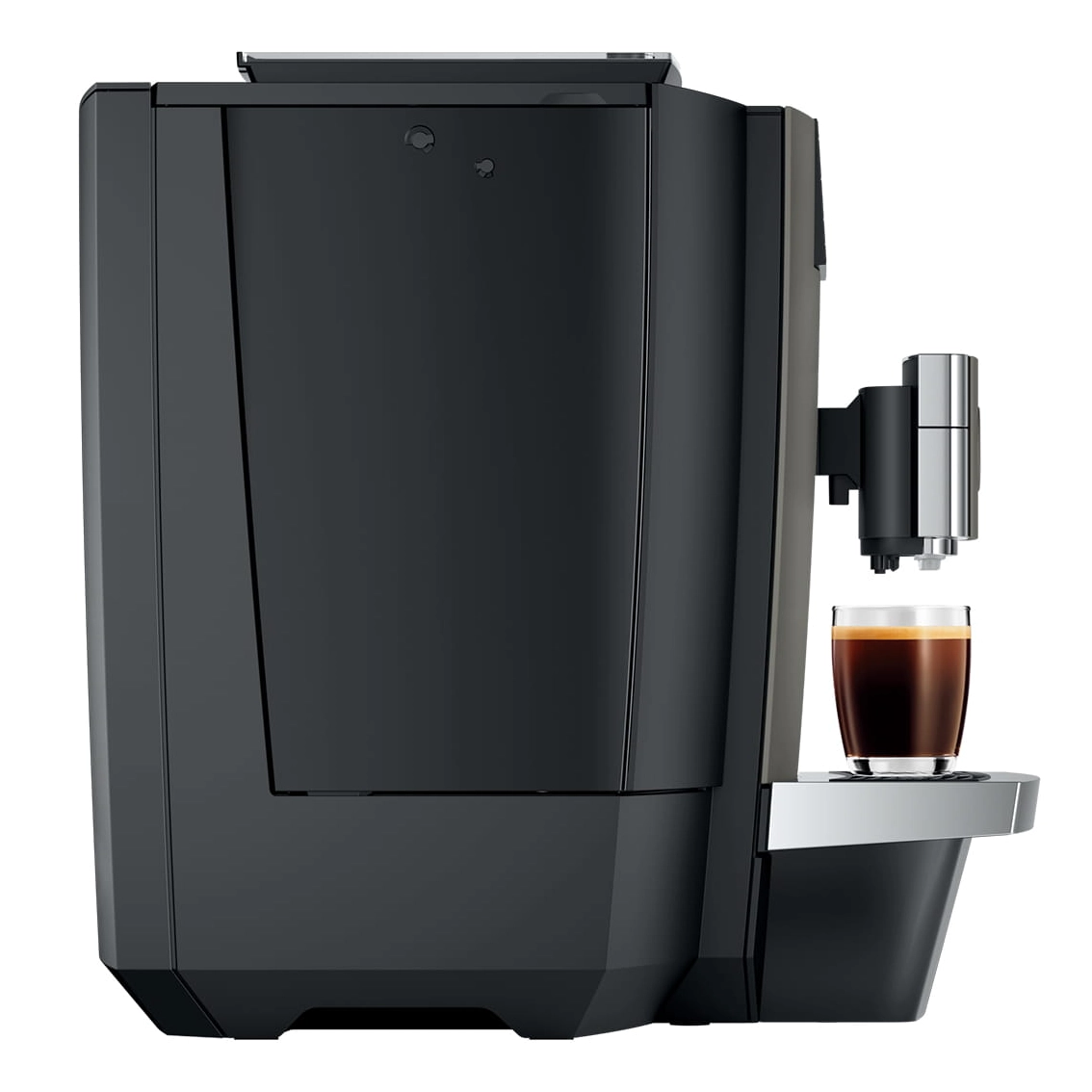 Jura 15624 Kaffeevollautomat X10c Seitenansicht