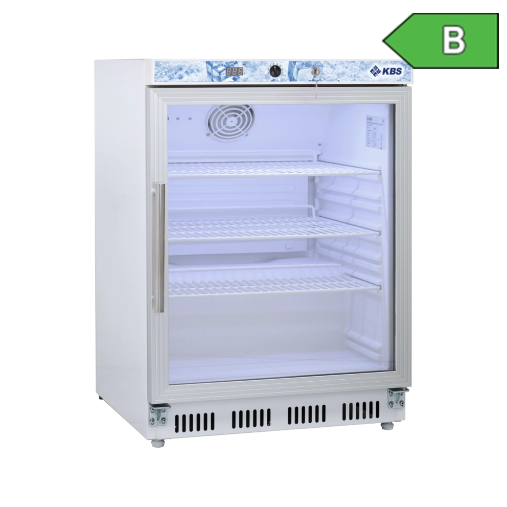 KBS 347208 Glastuerkuehlschrank Label