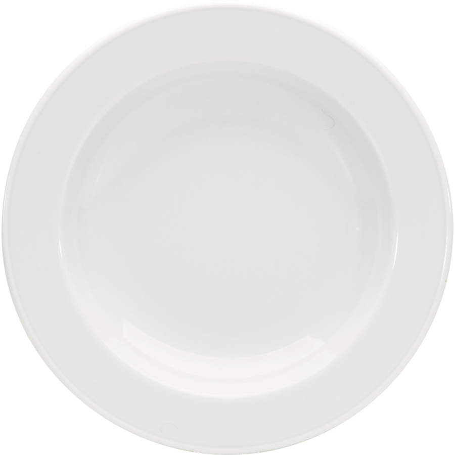 Bauscher 6540119 Teller halbtief Fahne, Porzellan, Töpferei, Mahlzeit, Teller, Servierplatte