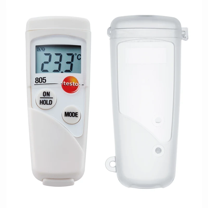 Testo 05638051 805 Infrarot-Thermometer mit Schutzhuelle