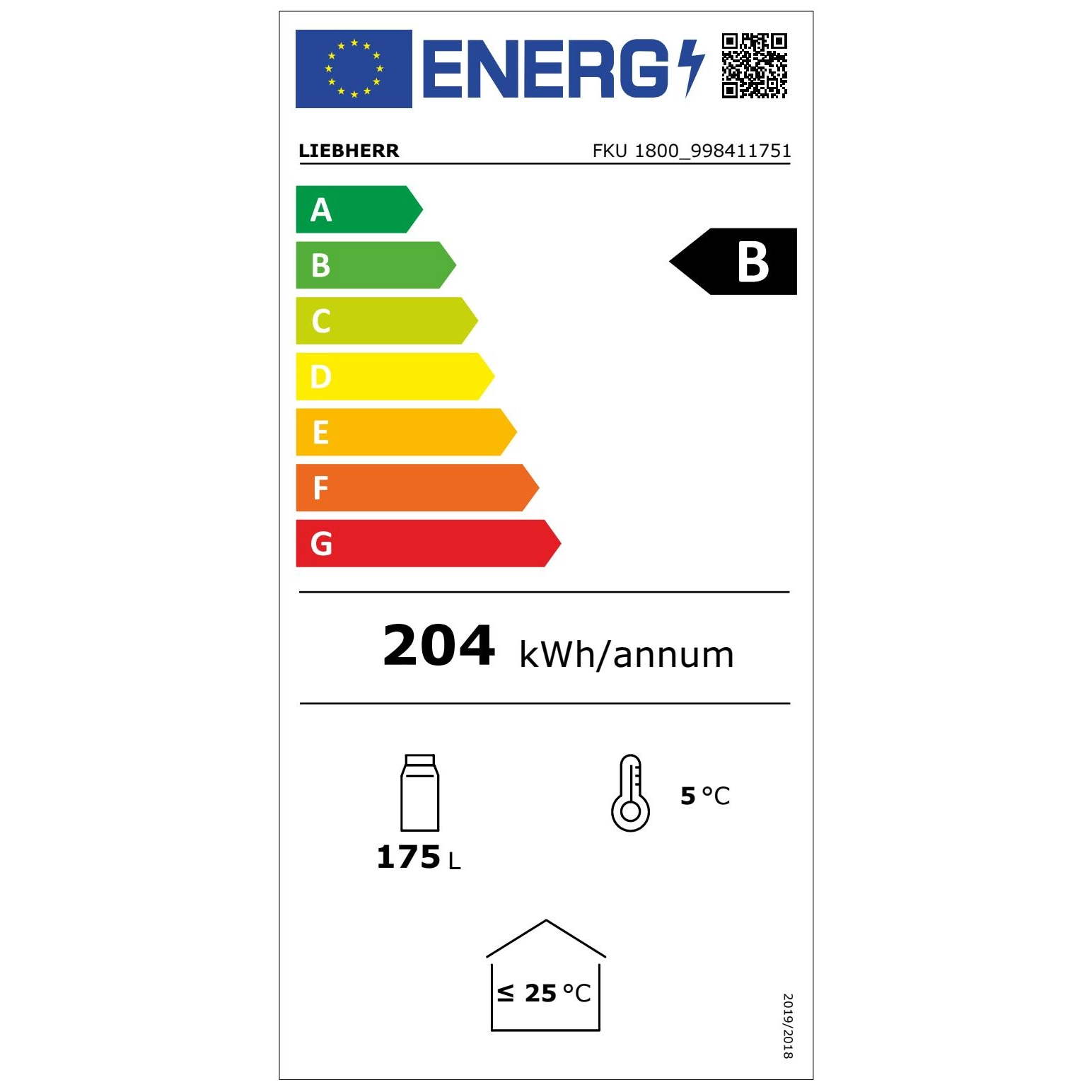 KBS 40511801 Energielabel